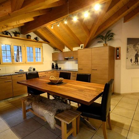 Luxury Penthouse Apartment Lauterbrunnen Buitenkant foto