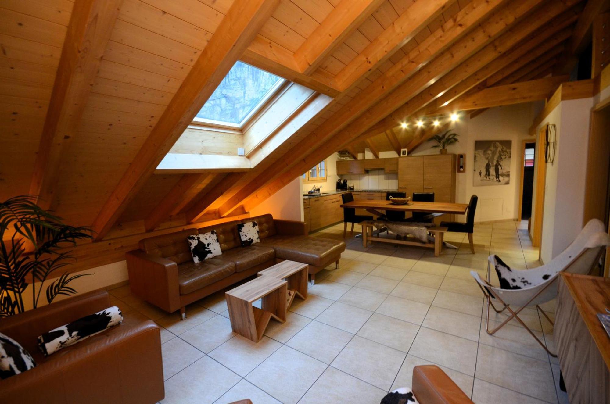 Luxury Penthouse Apartment Lauterbrunnen Buitenkant foto