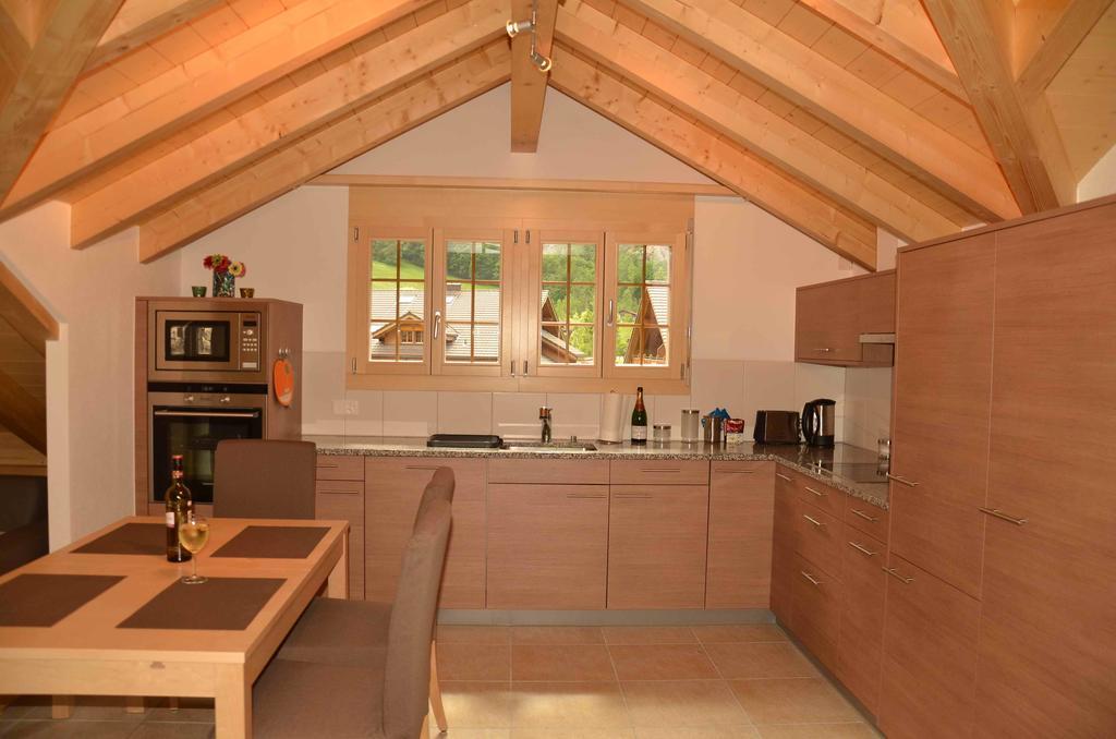 Luxury Penthouse Apartment Lauterbrunnen Buitenkant foto
